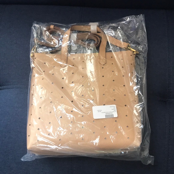 Madewell Mini Transport Perforated Leather Bag - Picture 6 of 8